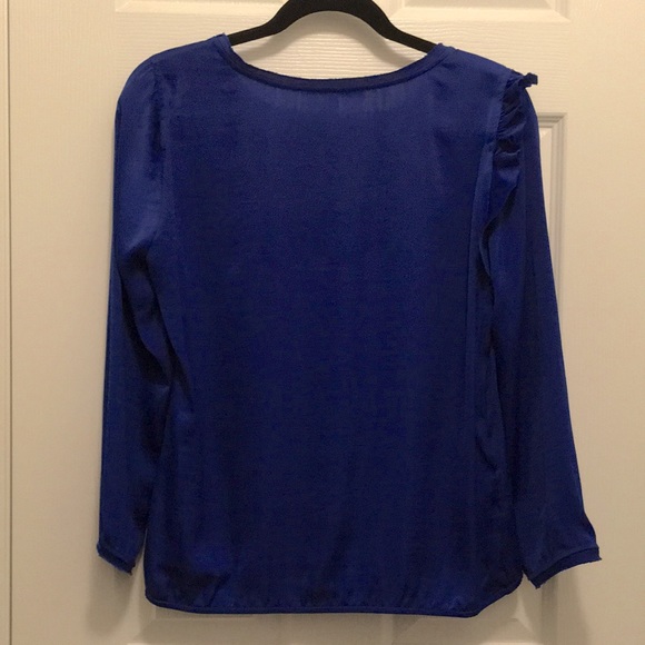 BCBGMAXARIA Satin Blouse - Picture 2 of 5
